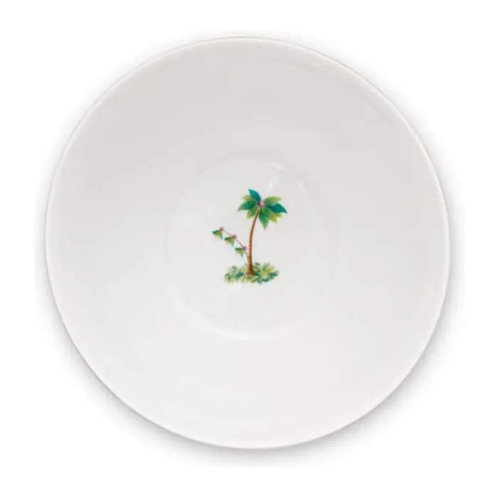 PIP Studio Jolie Skål Ø 18 cm - Porcelæn - Hvid
