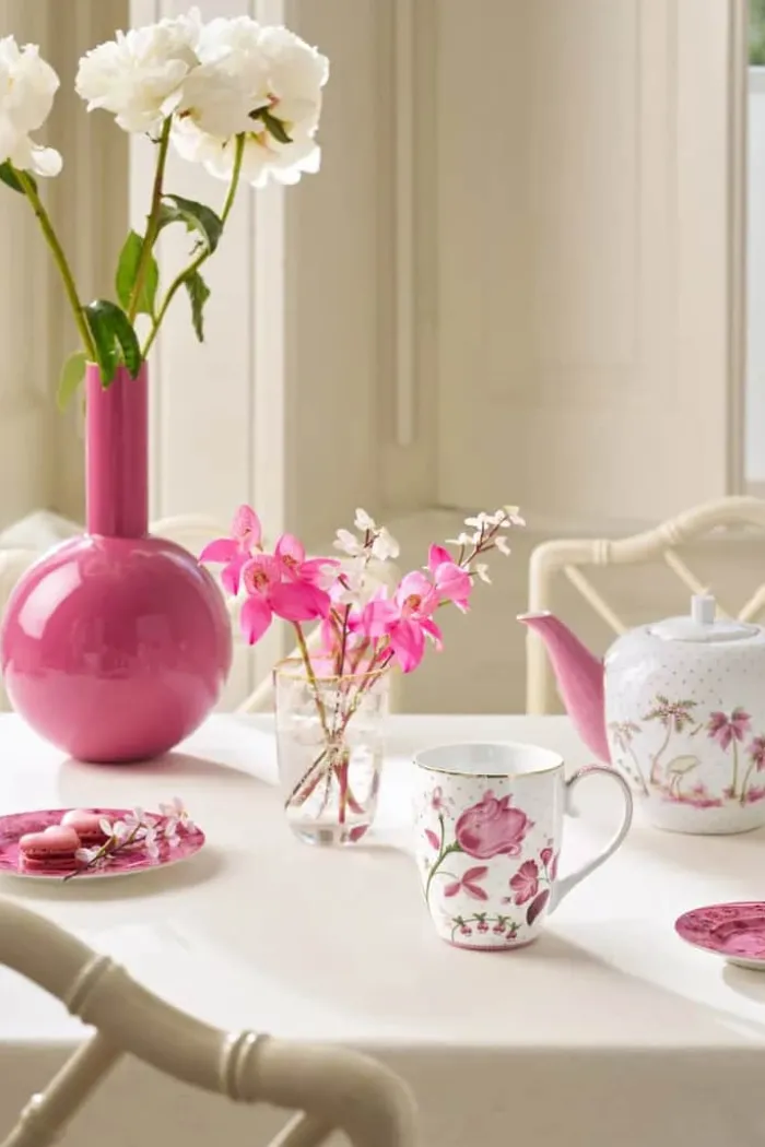 PIP Studio Jolie Tulip Krus 45 cl - Porcelæn - Lyserød