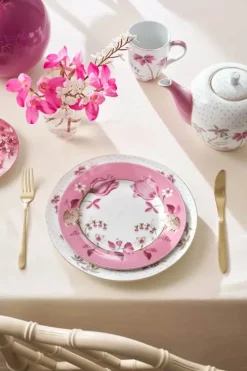 PIP Studio Jolie Tulip Tallerken Ø 23 cm - Porcelæn - Lyserød