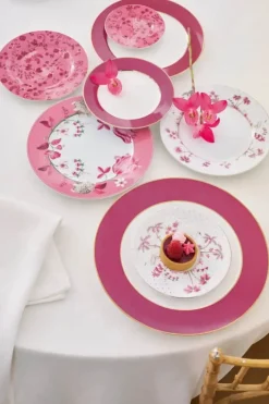 PIP Studio Jolie Tulip Tallerken Ø 23 cm - Porcelæn - Lyserød