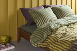 PIP Studio Jonah Sengetøj B 140 x L 220 cm - Bomuld - Green