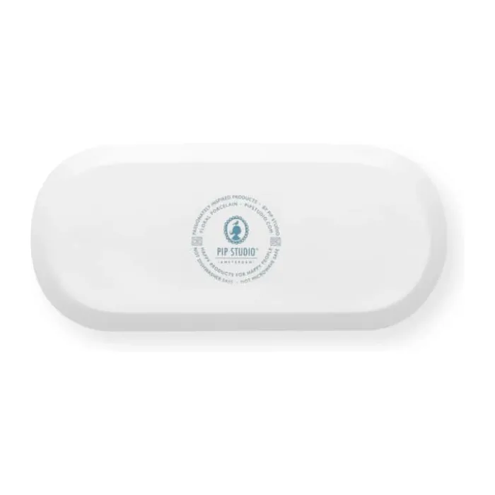 PIP Studio Kagebakke B 15,5 x L 33,3 cm - Porcelæn - Blå