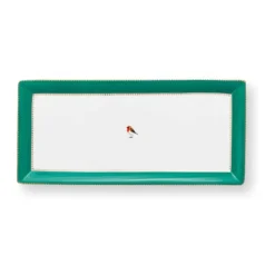 PIP Studio Kagebakke B 15,5 x L 33,3 cm - Porcelæn - Grøn