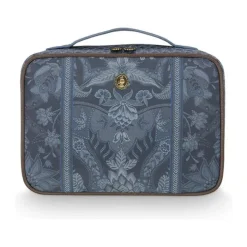 PIP Studio Kyoto Festival Beautyboks H 19 x B 27 cm - Polyester/PVC - Blå