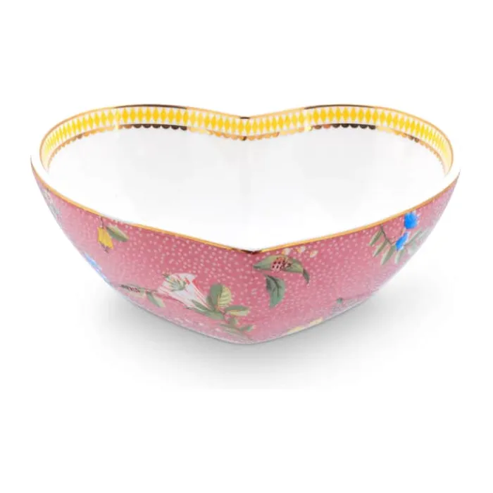 PIP Studio La Majorelle Skål B 16 x L 14,5 cm - Porcelæn - Pink