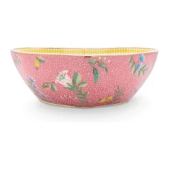 PIP Studio La Majorelle Skål B 16 x L 14,5 cm - Porcelæn - Pink