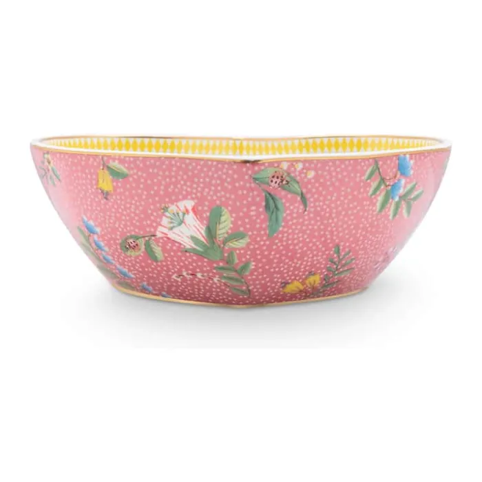 PIP Studio La Majorelle Skål B 16 x L 14,5 cm - Porcelæn - Pink