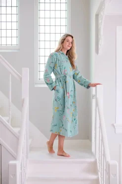 PIP Studio Les Fleurs Badekåbe XXL - Bomuld - Blue