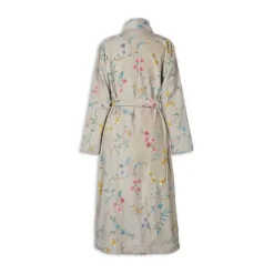 PIP Studio Les Fleurs Badekåbe S - Bomuld - Khaki