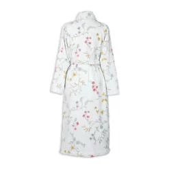 PIP Studio Les Fleurs Badekåbe S - Bomuld - White