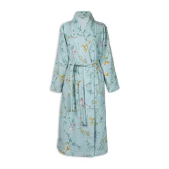 PIP Studio Les Fleurs Badekåbe M - Bomuld - Blue