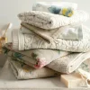 PIP Studio Les Fleurs Håndklæde B 70 x L 140 cm - Bomuld - White
