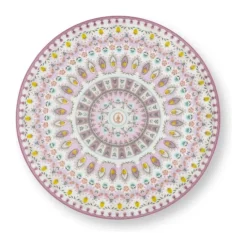 PIP Studio Lily & Lotus Fad på fod Ø 21 cm - Porcelæn - Lilac