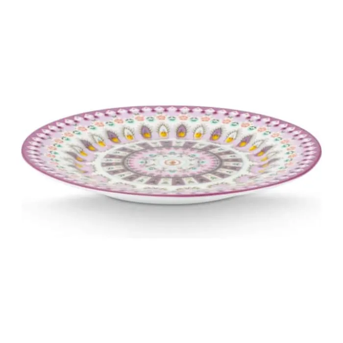 PIP Studio Lily & Lotus Kagetallerken Ø 17 cm - Porcelæn - Lilla