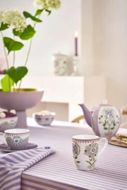 PIP Studio Lily & Lotus Krus - 2 stk. 35 cl - Porcelæn - Lilac