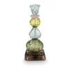 PIP Studio Lily & Lotus Lysestage H 23,5 cm - Glas - Grøn