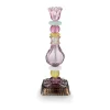 PIP Studio Lily & Lotus Lysestage H 28 cm - Glas - Lilla