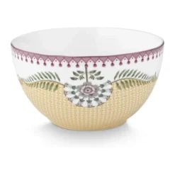 PIP Studio Lily & Lotus Skål Ø 15 cm - Porcelæn - Gul