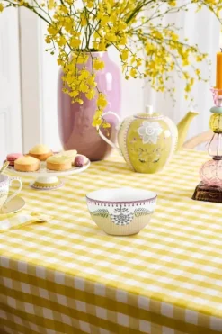 PIP Studio Lily & Lotus Skål Ø 15 cm - Porcelæn - Gul