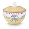 PIP Studio Lily & Lotus Sukkerskål 300 ml - Porcelæn - Gul