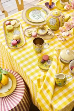 PIP Studio Lily & Lotus Sukkerskål 300 ml - Porcelæn - Gul