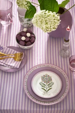 PIP Studio Lily & Lotus Tallerken Ø 21 cm - Porcelæn - Lilla