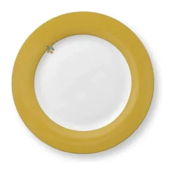 PIP Studio Lily & Lotus Tallerken Ø 26,7 cm - Porcelæn - Gul