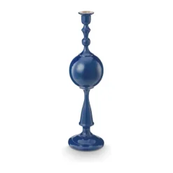 PIP Studio Love Birds Lysestage H 44 cm - Aluminium - Navy