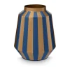 PIP Studio Love Birds Vase H 29 x B 24 cm - Metal - Navy