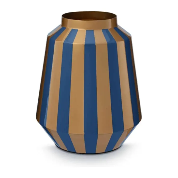 PIP Studio Love Birds Vase H 29 x B 24 cm - Metal - Navy