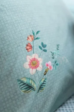 PIP Studio Okinawa Sengetøj B 140 x L 200 cm - Bomuld - Blue