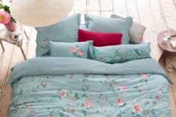 PIP Studio Okinawa Sengetøj B 140 x L 200 cm - Bomuld - Blue