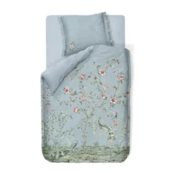 PIP Studio Okinawa Sengetøj B 140 x L 200 cm - Bomuld - Blue
