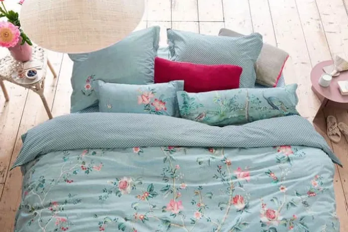 PIP Studio Okinawa Sengetøj B 200 x L 220 cm - Bomuld - Blue