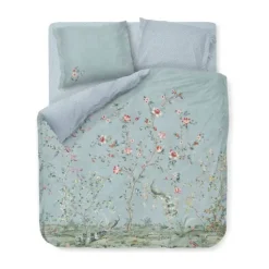 PIP Studio Okinawa Sengetøj B 200 x L 220 cm - Bomuld - Blue