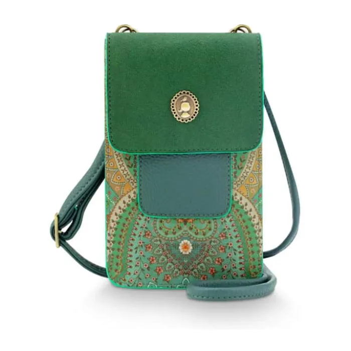PIP Studio Peggy Mobiltaske H 18 x B 11 cm - Polyester - Green