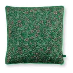 PIP Studio Pyntepude B 50 x L 50 cm - Velour/polyester - Grøn