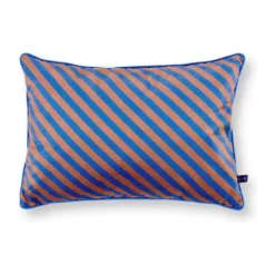 PIP Studio Pyntepude B 35 x L 50 cm - Velour/polyester - Blå