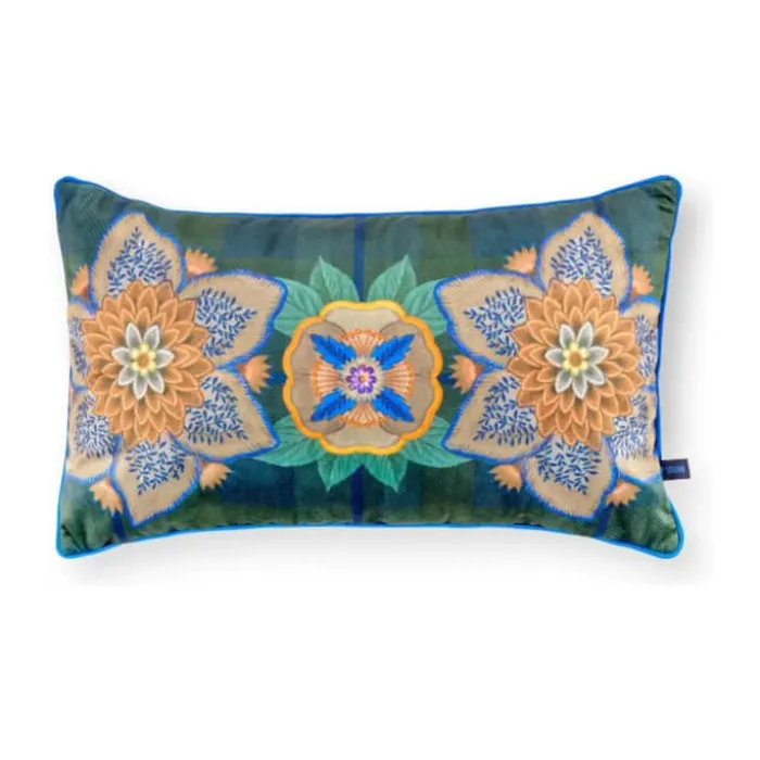 PIP Studio Pyntepude B 30 x L 50 cm - Velour/polyester - Blå