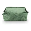PIP Studio Quiltey Days Kosmetiktaske - Ekstra stor H 21 x B 30 cm - Velour - Grøn