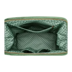 PIP Studio Quiltey Days Kosmetiktaske - Ekstra stor H 21 x B 30 cm - Velour - Grøn