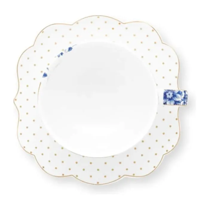 PIP Studio Royal Espressokop m. underkop - 2 stk. 12,5 cl - Porcelæn - Hvid