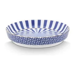 PIP Studio Royal Krus m. skål - 2 dele 23 cl - Porcelæn - Dots & Tea Tip Blå