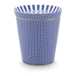 PIP Studio Royal Krus m. skål - 2 dele 23 cl - Porcelæn - Royal Tiles & Tea Tip Blå
