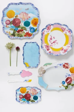 PIP Studio Royal Multi Fad B 28,5 x L 40 cm - Porcelæn - Multifarvet