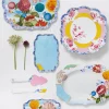 PIP Studio Royal Multi Fad Ø 24 x H 8 cm - Porcelæn - Multifarvet