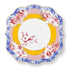 PIP Studio Royal Multi Fad Ø 24 x H 8 cm - Porcelæn - Multifarvet
