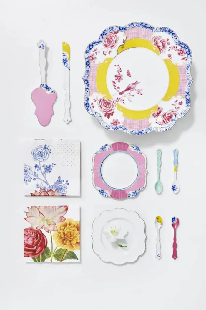 PIP Studio Royal Multi Kagetallerken Ø 17 cm - Porcelæn - Multifarvet
