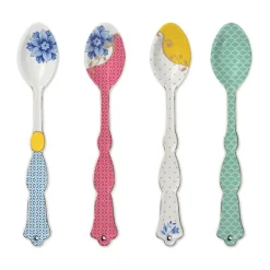 PIP Studio Royal Multi Teske - 4 stk. Porcelæn - Multifarvet