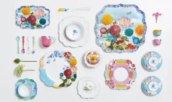 PIP Studio Royal Multi Teske - 4 stk. Porcelæn - Multifarvet